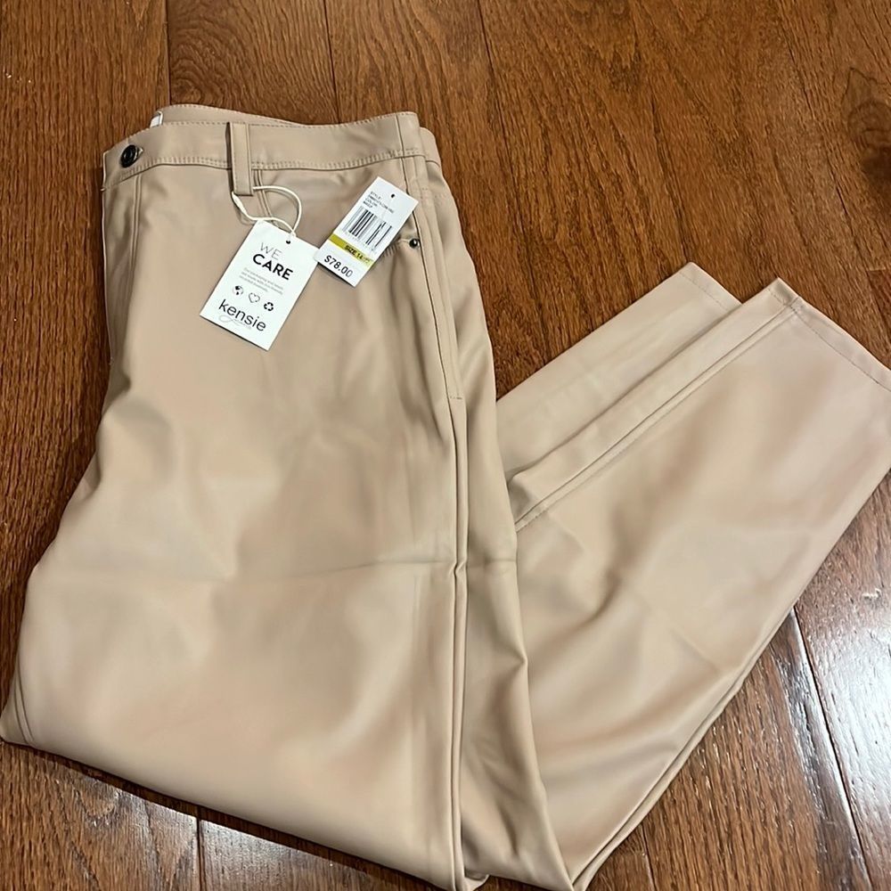 Vegan Leather Pants